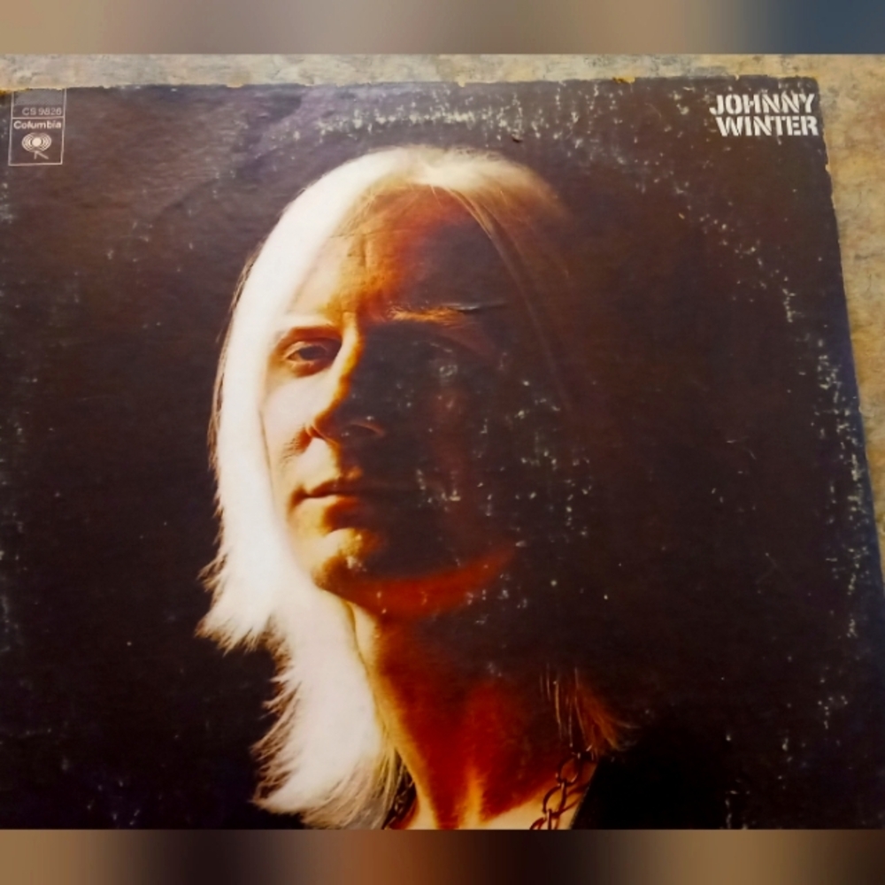 Johnny Winter Vinyl LP - Dark Portrait Cover